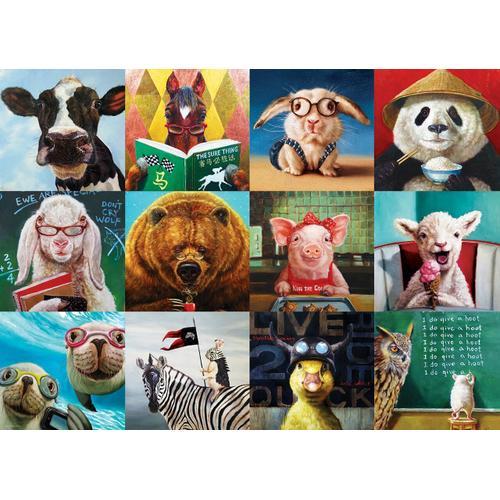 Funny Animals - Puzzle 1000 Pièces