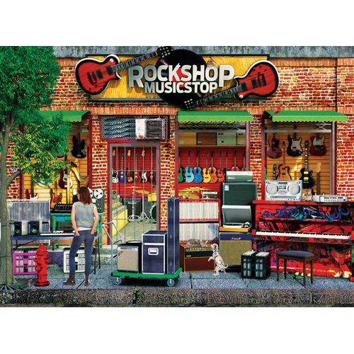 Rock Shop - Puzzle 1000 Pièces