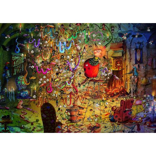François Ruyer - Sorcière - Puzzle 1500 Pièces