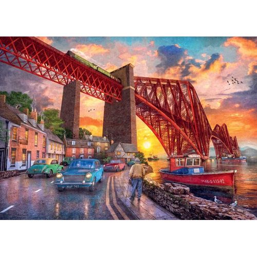 Forth Bridge At Sunset - Puzzle 1000 Pièces
