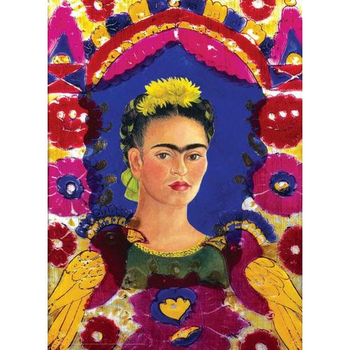 Puzzle Pièces Xxl - Frida Kahlo - Self Portrait - Puzzle 100 Pièces