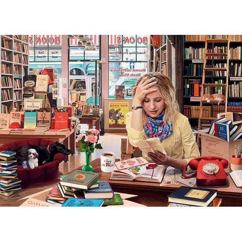 The Bemused Bookseller - Puzzle 1000 Pièces