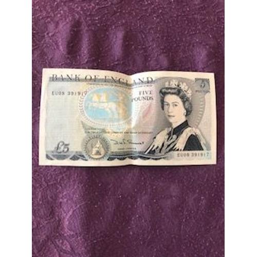 Royaume Uni / 5 Pounds / 1980 /