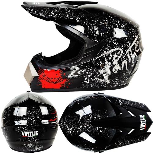 Kask Capacete Cross Casques Casques pour Moto Motocross Enfant Kaski  Motocyklowe Casco Moto Hombre Motorradhelm Motocicleta