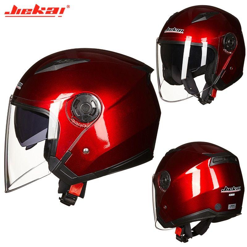 Taille Xxl - B23 - Hommes Moto Rcycle Demi Casques Double Le... - 4