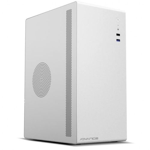 Boitier PC Mini Tour Micro ATX Advance Optima - Blanc