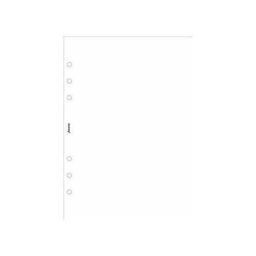 Filofax Recharge Format A5 Feuilles De Notes Unies Blanc