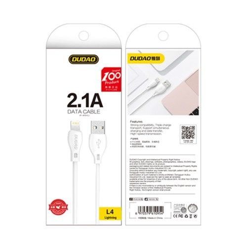 Câble Lightning 2M Duado L4L Blanc