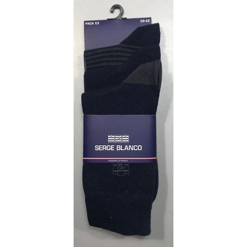 Lot De 3 Paires De Chaussettes Homme Serge Blanco 39 / 42