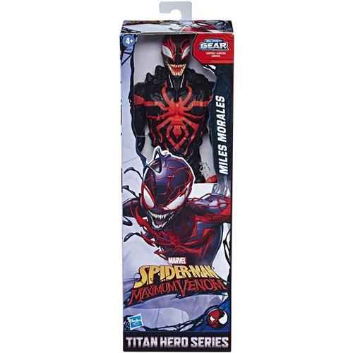 Figurine Spiderman 30 cm et sa moto Power Cycle - Titan Hero