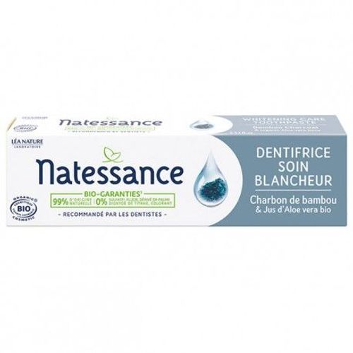 Dentifrice Soin Blancheur Charbon De Bambou Bio 