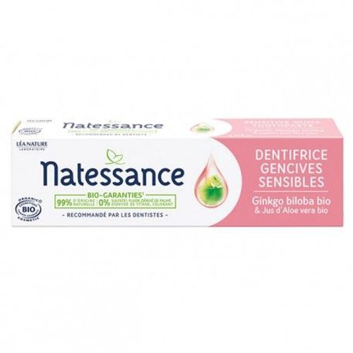 Dentifrice Gencives Sensibles Ginkgo Bio 