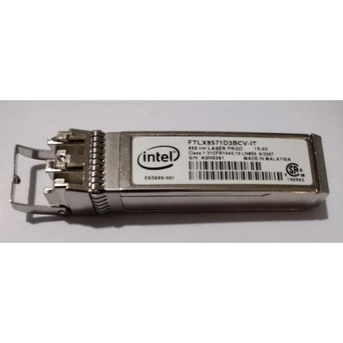 Intel GBIC Modul 10GBASE-SR / 10GbE SFP+ 850nm E65689-001 FTLX8571D3BCV-IT