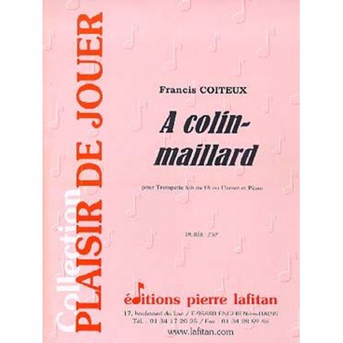 A Colin-Maillard (Pour Trompette)