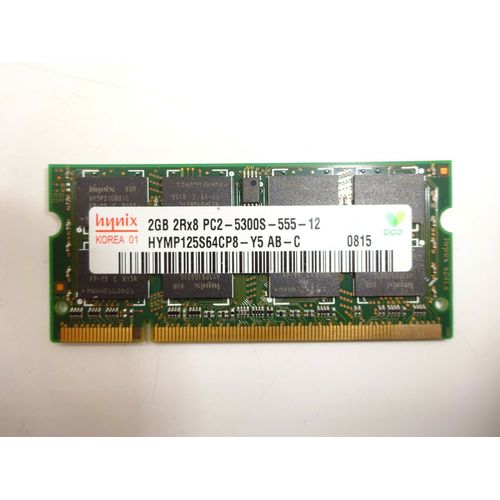 Mémoire Hynix - HYMP125S64CP8-Y5 AB-C DDR2 667 MHz 2Go