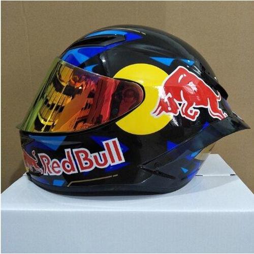 Taille L - Doré - Livraison Gratuite Casque De Moto Femmes Casque De Moto Gp-R Spoiler Casque Personnalité Quatre Saisons Plein Visage Casque Pour Hommes