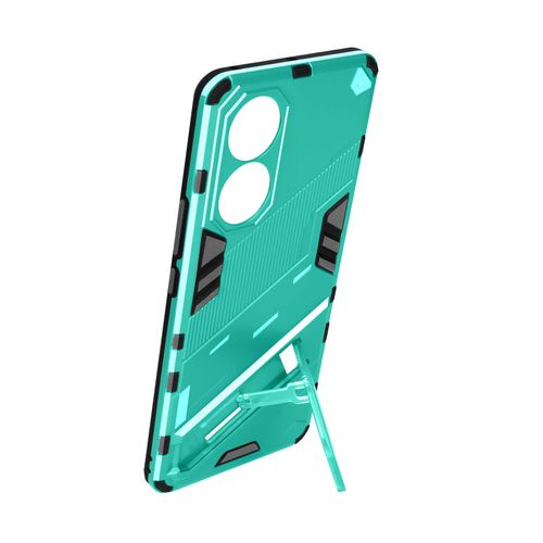 Coque Rigide Bi-Matiere Huawei Nova 9 Et Honor 50 Signée Bibercas - Turquoise