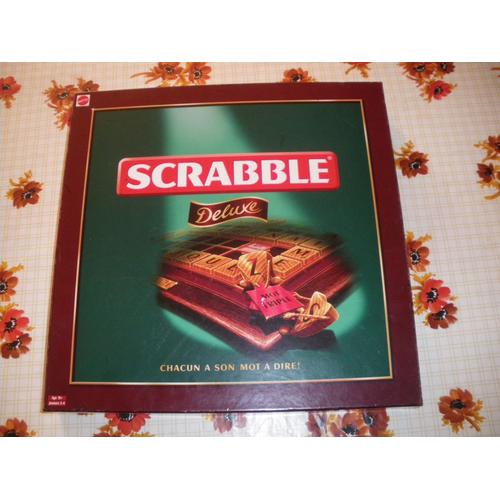 Scrabble Deluxe - Chacun a son mot a dire!