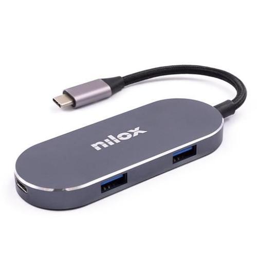 DOCKING STATION NILOX TIPO C A 3x USB 3.0 1x HDMI 1x TIPO C