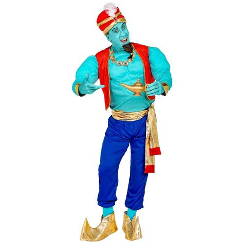 Déguisement Génie Magique Bleu Oriental Homme