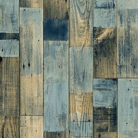 Sol Vinyle Podium - imitation Parquet bleuté decoweb.com - 3 x 5m
