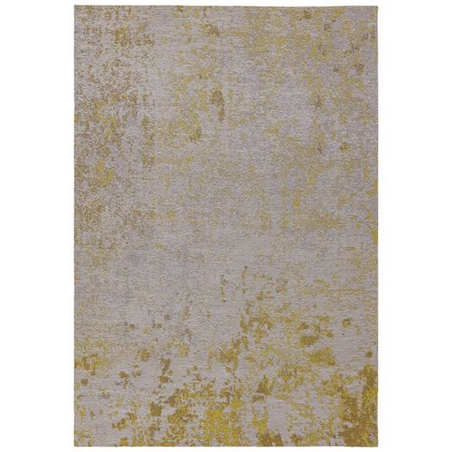 Tapis De Salon Tissé Plat Rada 120x170 Cm Jaune - Novatrend