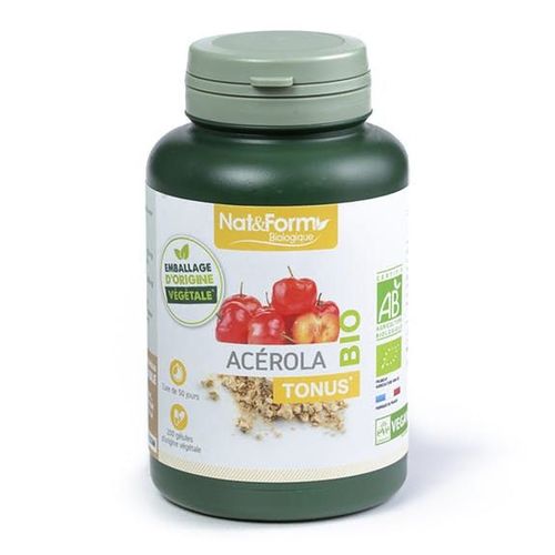Acérola Bio 200 Gélules Nat & Form 