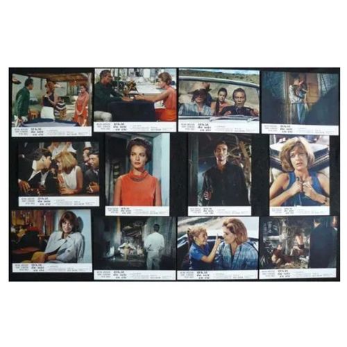 10h30/ Dix Heures Et Demie Du Soir En Été : Jeux A+B De 24 Photos D'exploitation Cinématographique - Format 21x27 Cm - De Jules Dassin Avec Melina Mercouri, Romy Schneider, Peter Finch - 1966