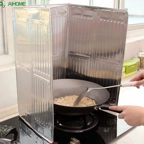Déflecteur Anti huile 39*84cm, feuille d'aluminium pour cuisinière à gaz, écran anti éclaboussures d'huile, fonction Anti huile, outils de cuisine spéciaux