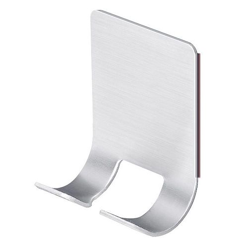 Supports de rasoir muraux en acier inoxydable, 1 pièce, supports de rangement de rasoir adhésifs muraux, porte de cuisine, salle de bains, crochets adhésifs pour bouchons