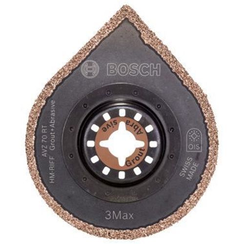 Bosch Enlève-mortier à concrétion carbure Starlock AVZ 70 RT4, 3 max 70 mm