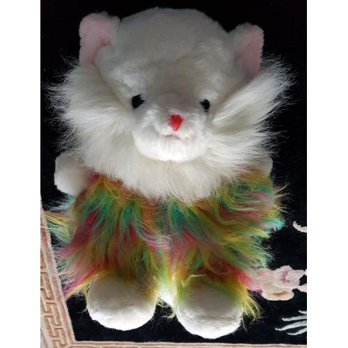 Ajena - Peluche Chat Multico Rainbow Esprit Cat Pride 