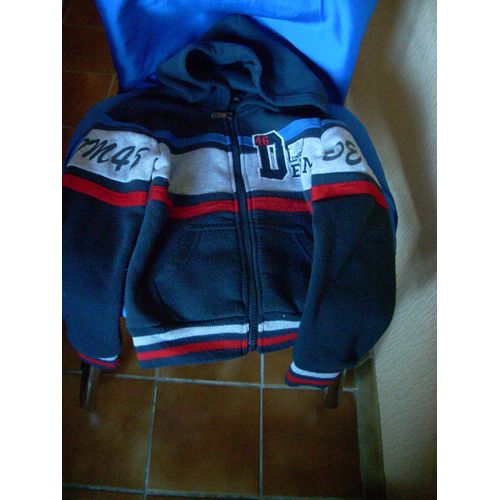 Veste À Capuche Free Boy 4 Ans.