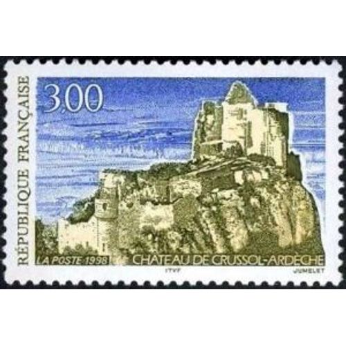 1 Timbre France 1998, Neuf - Le Château De Crussol (Ardèche) - Yt 3169