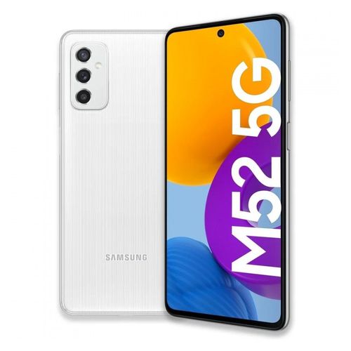Samsung Galaxy M52 5G Dual-SIM 128 Go Blanc