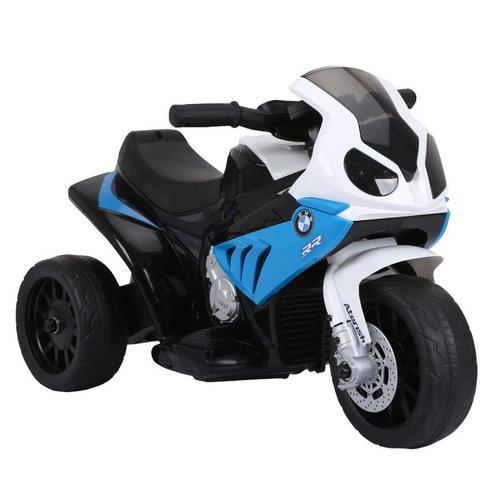 Moto Electrique Bmw S1000, 25w Pour Enfant, 3 Roues, Syst?Me Audio Et Phares Fonctionnels