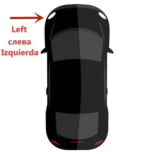 Couvercle De Lentille De Lumière De Sauna De Voiture,Masque De Coque D'abat-Jour De Remplacement,Volkswagen Vw Contrasting Rocco 2009-2016,Yczb02841 - Type 1 Piece Left