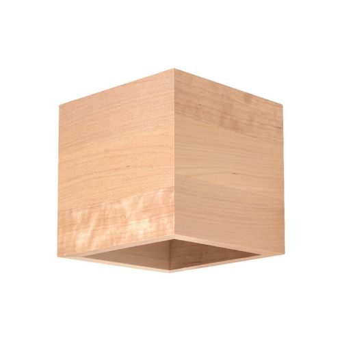 Applique Carrée Style Scandinave Quid - Bois - Naturel