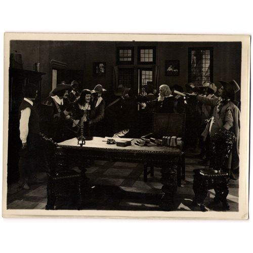 Les Trois Mousquetaires * Henri Diamant-Berger - Film Muet 1921 - 1 Photo Originale D'exploitation Argentique De Cinéma - Petite Affiche 18x24 Cm - Aime Simon-Girard ; Henri Rollan ; Charles Dulin