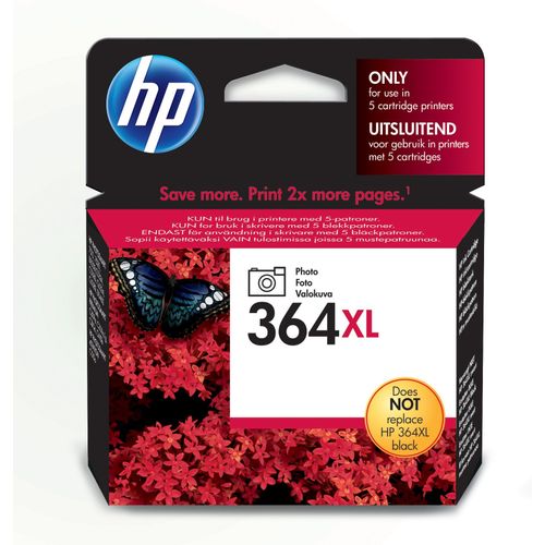 HP 364XL Original Photo noire (HP CB322E NP.364XL PHOTO BLACK)