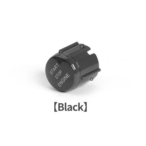 Garniture De Démarreur De Voiture Pour Land Rover Freelander 2 2010-2015,Couvercle De Bouton De Démarrage Du Moteur De Voiture,Autocollants De Commutateur D'arrêt,Décoration De Voiture - Type Black