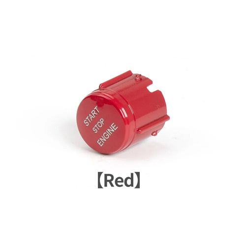 Garniture De Démarreur De Voiture Pour Land Rover Freelander 2 2010-2015,Couvercle De Bouton De Démarrage Du Moteur De Voiture,Autocollants De Commutateur D'arrêt,Décoration De Voiture - Type Red