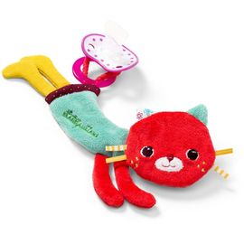 Doudou Attache Tétine Chat Colette Orange Bleu Lilliputiens Rakuten - Main Image