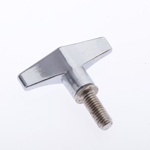 Support de cymbales durables, 2 pièces, 6mm M6, vis d'écrou à oreilles, pour batteur débutant