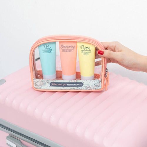Trousse De Toilette Kit Avion Voyage_Mon Mini Spa Pour Escapades - 0% Bpa