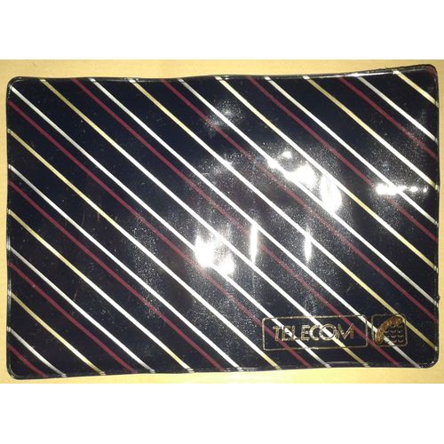 Porte Cartes De Crédit/Téléphone France Telecom Plastique Bleu 1cm De Haut 7 De Large