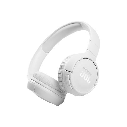 JBL TUNE 510BT - Écouteurs avec micro - sur-oreille - Bluetooth - sans fil - blanc