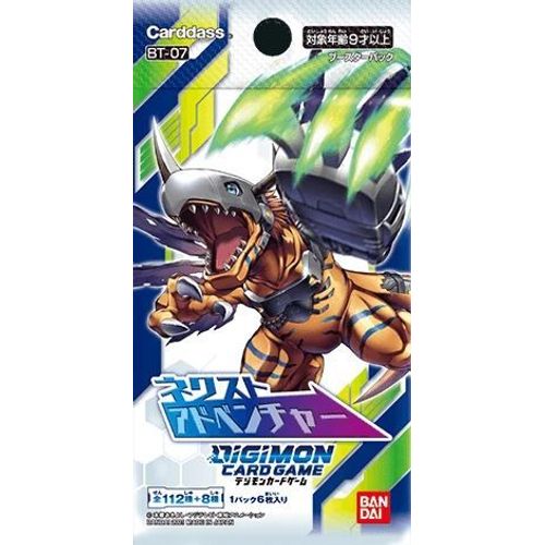 Booster Digimon Next Adventure Bt-07 - Importation Japonaise