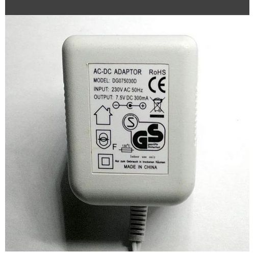 Adaptateur 7.5V 300mA avec pin Ø 3.4 mm [DG075030D]