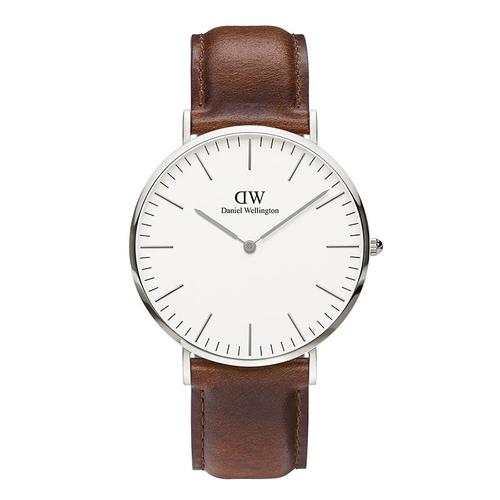 Montre Homme Daniel Wellington En Cuir Marron